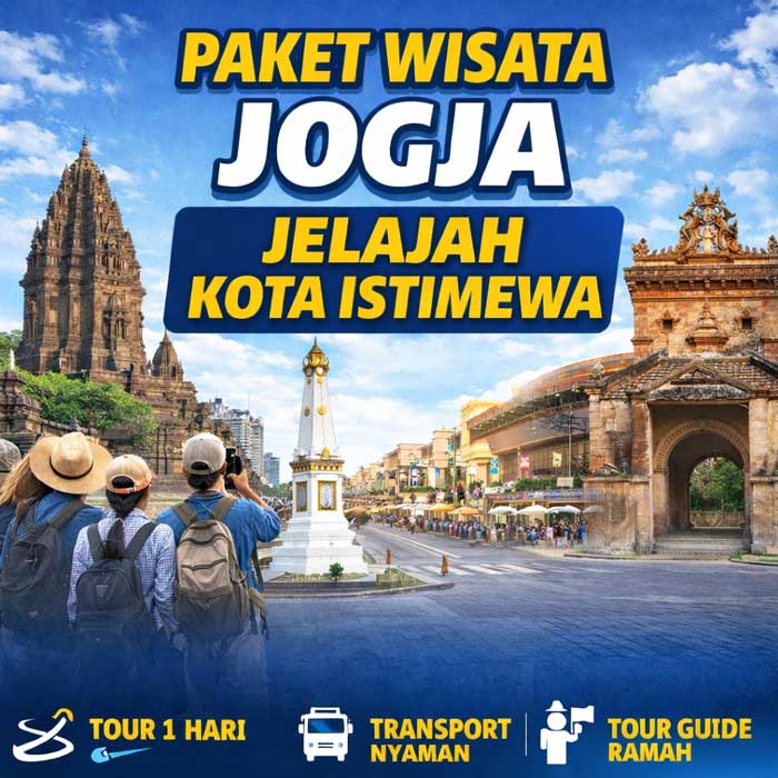 Paket Wisata Jogja Jelajah Kota Istimewa
